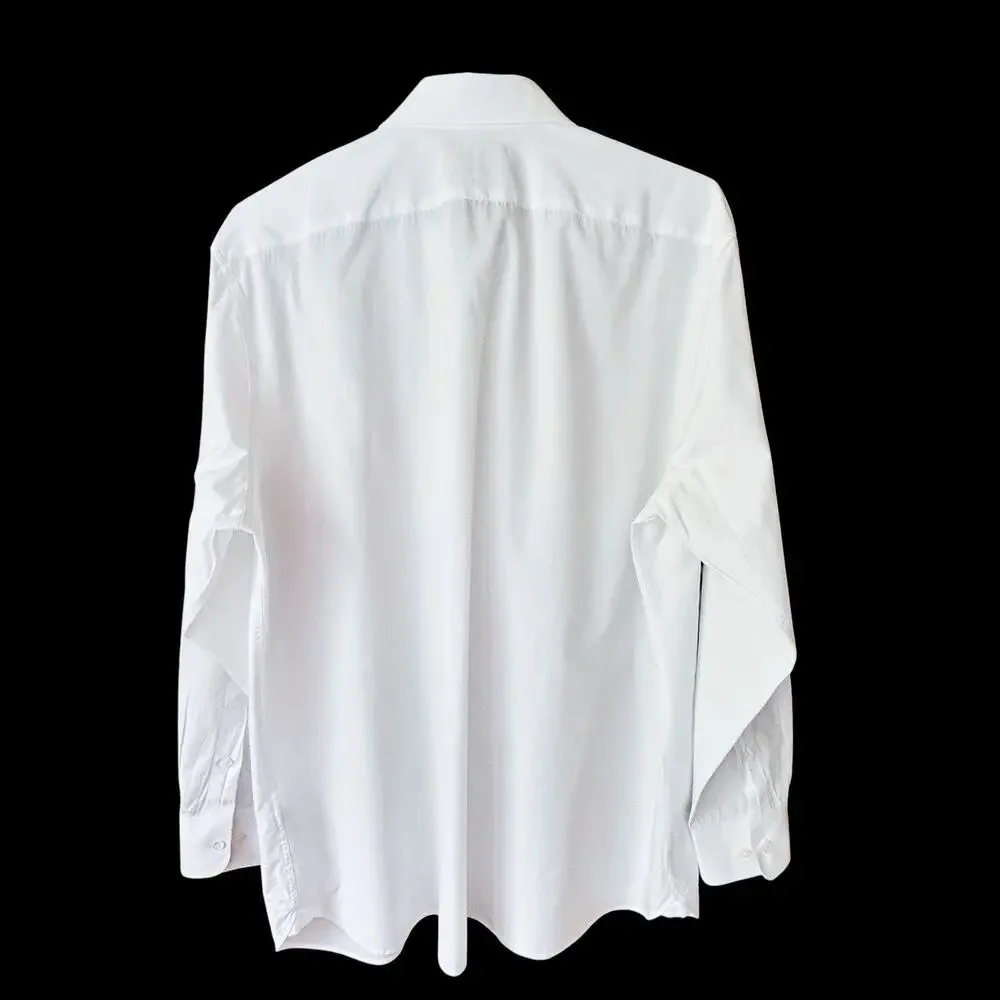 Two Banana Republic Men’s Slim Fit Long Sleeve Button Up Blue&White Shirts XL